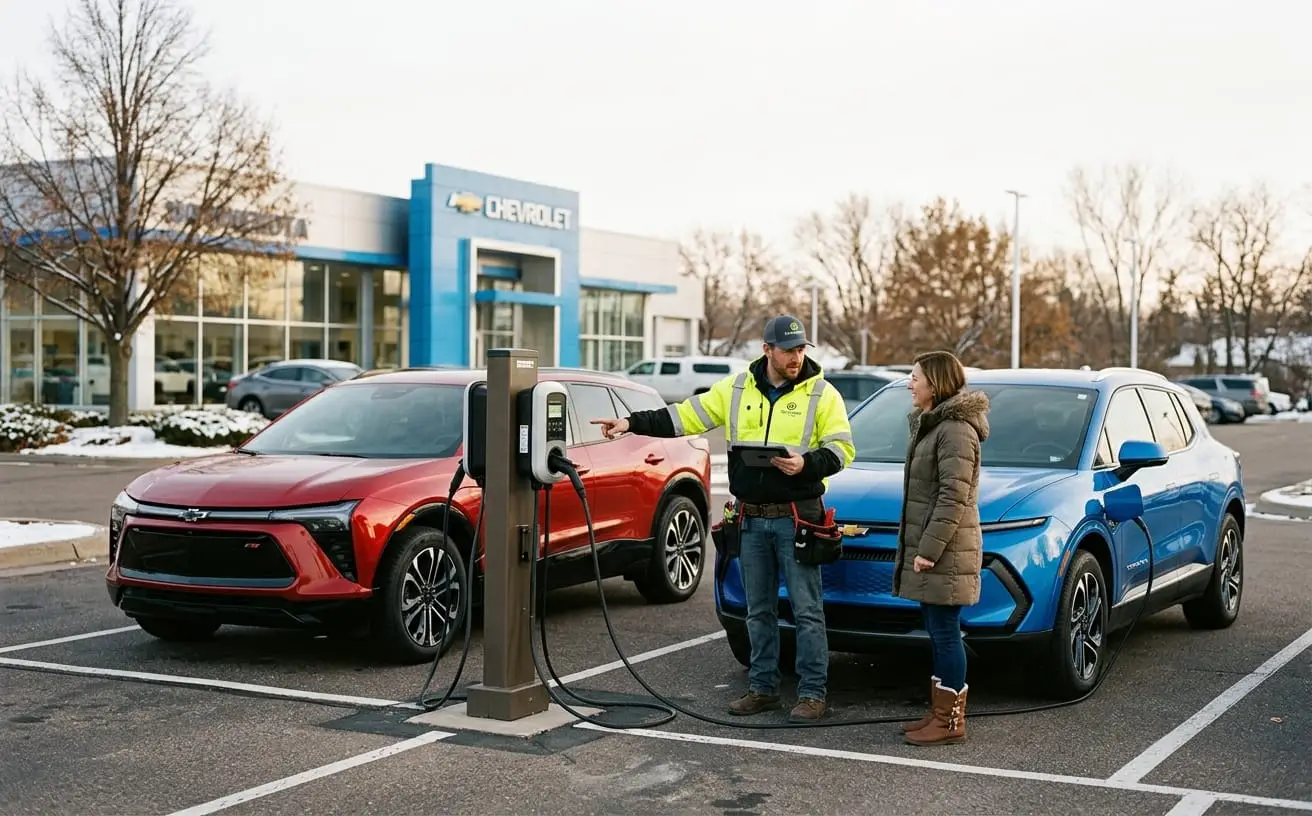 Chevy Equinox and Blazer EV Charging