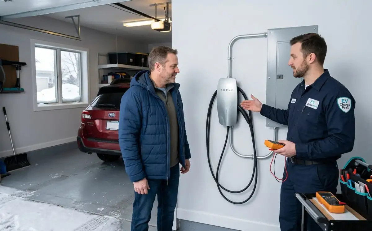 Tesla Wall Connector Setup